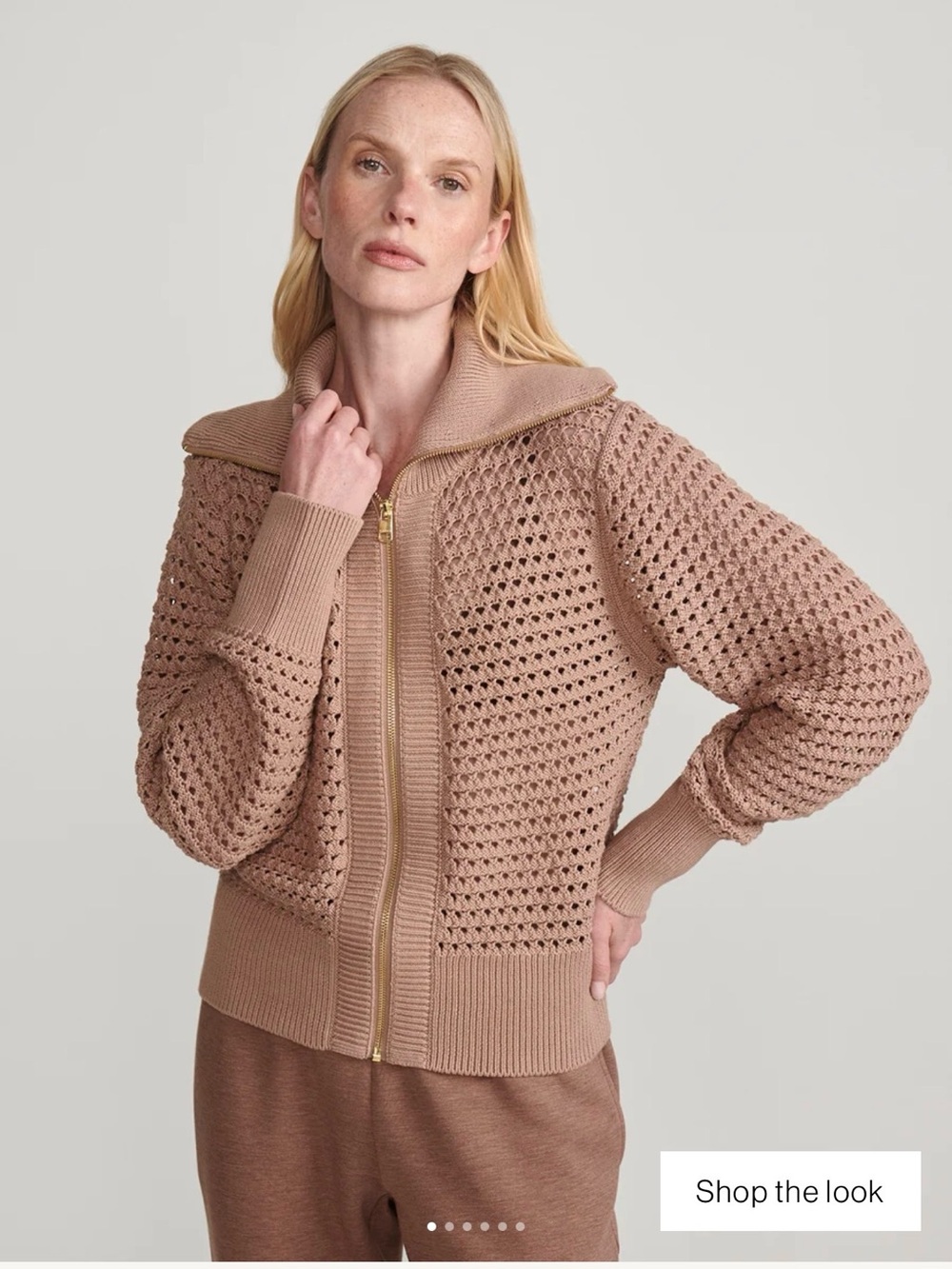 Eloise Zip-Through Knit